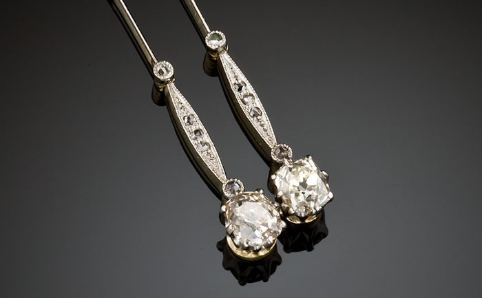 Early twentieth century diamond necklace